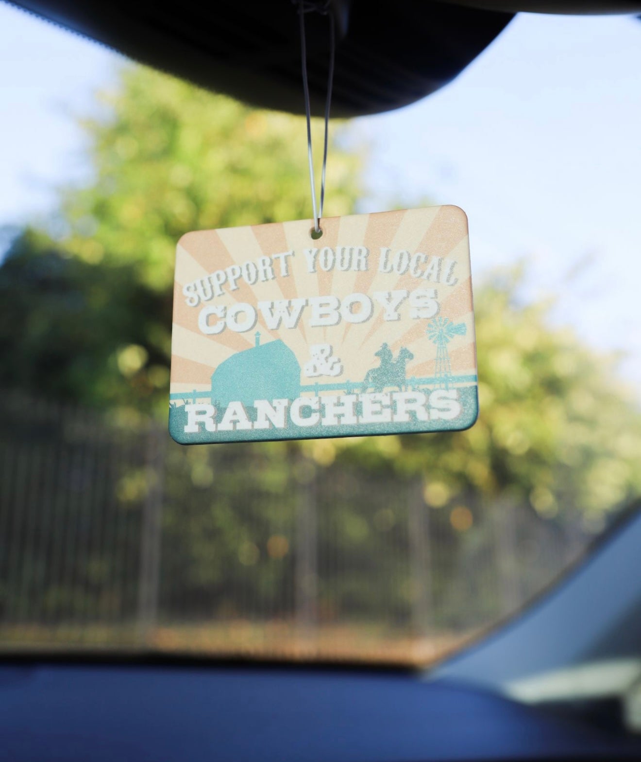 Support Ranchers Air Freshener