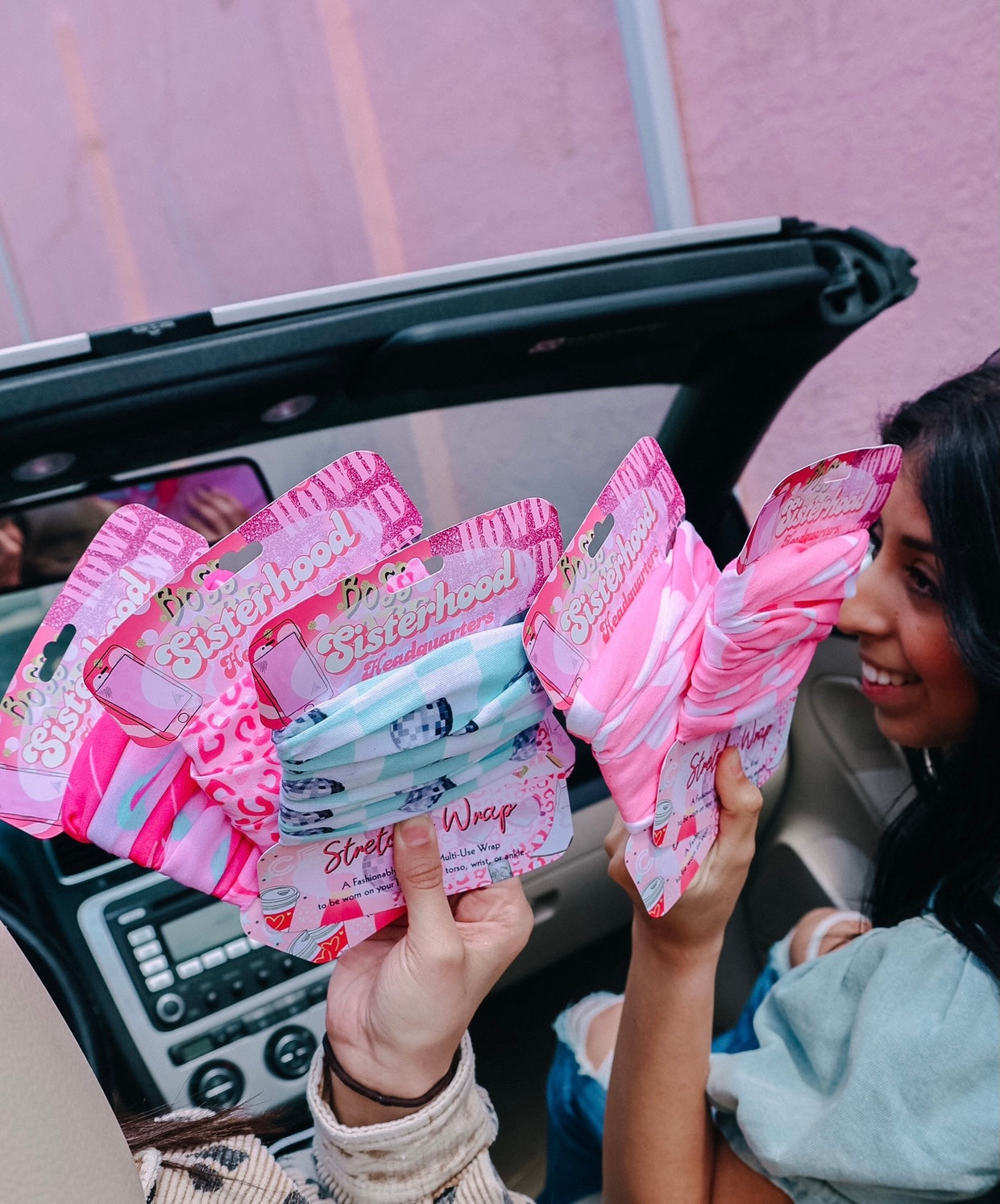 Pink Patterns Headwrap 5-Pack Bundle!