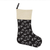 Black Brand Christmas Stocking